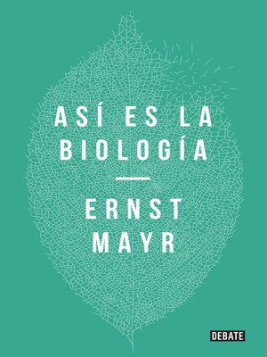 cover image of Así es la biología